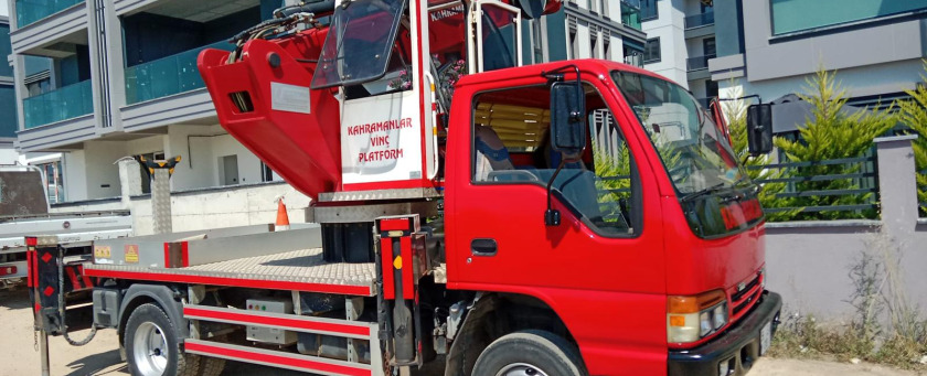 Tekirdağ Platform Sepetli Vinç